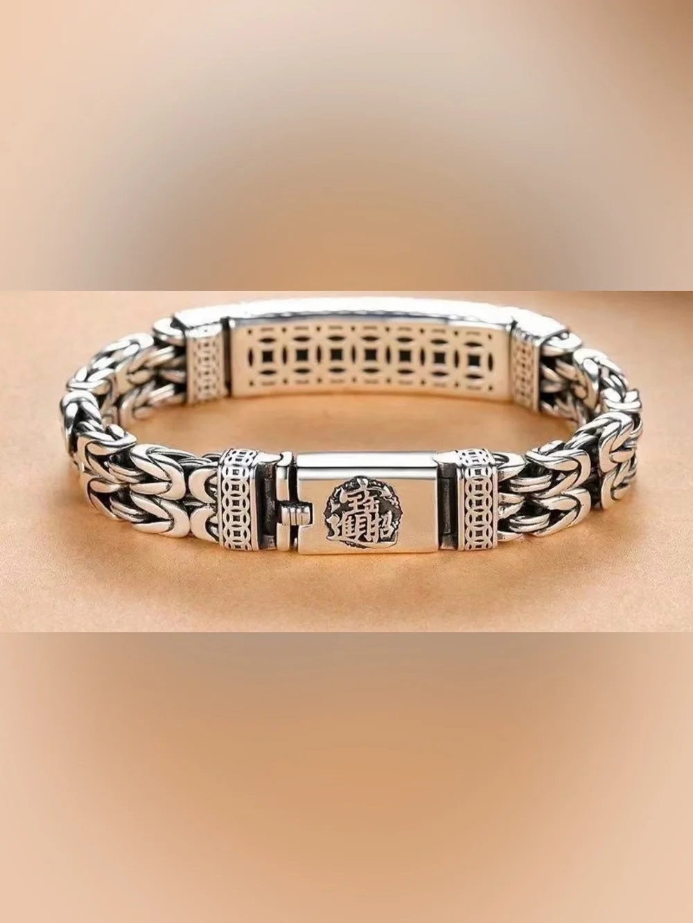 Fabulous bracelet 925 silvery